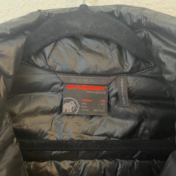 Mammut Convey IN Jacket Women's XS Down Fill 700+ FP Black Packable Coat Pertex - Picture 4 of 11